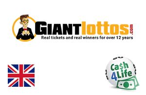 Play The Cash4Life Lotto Online With Giant Lottos Cash4Life.